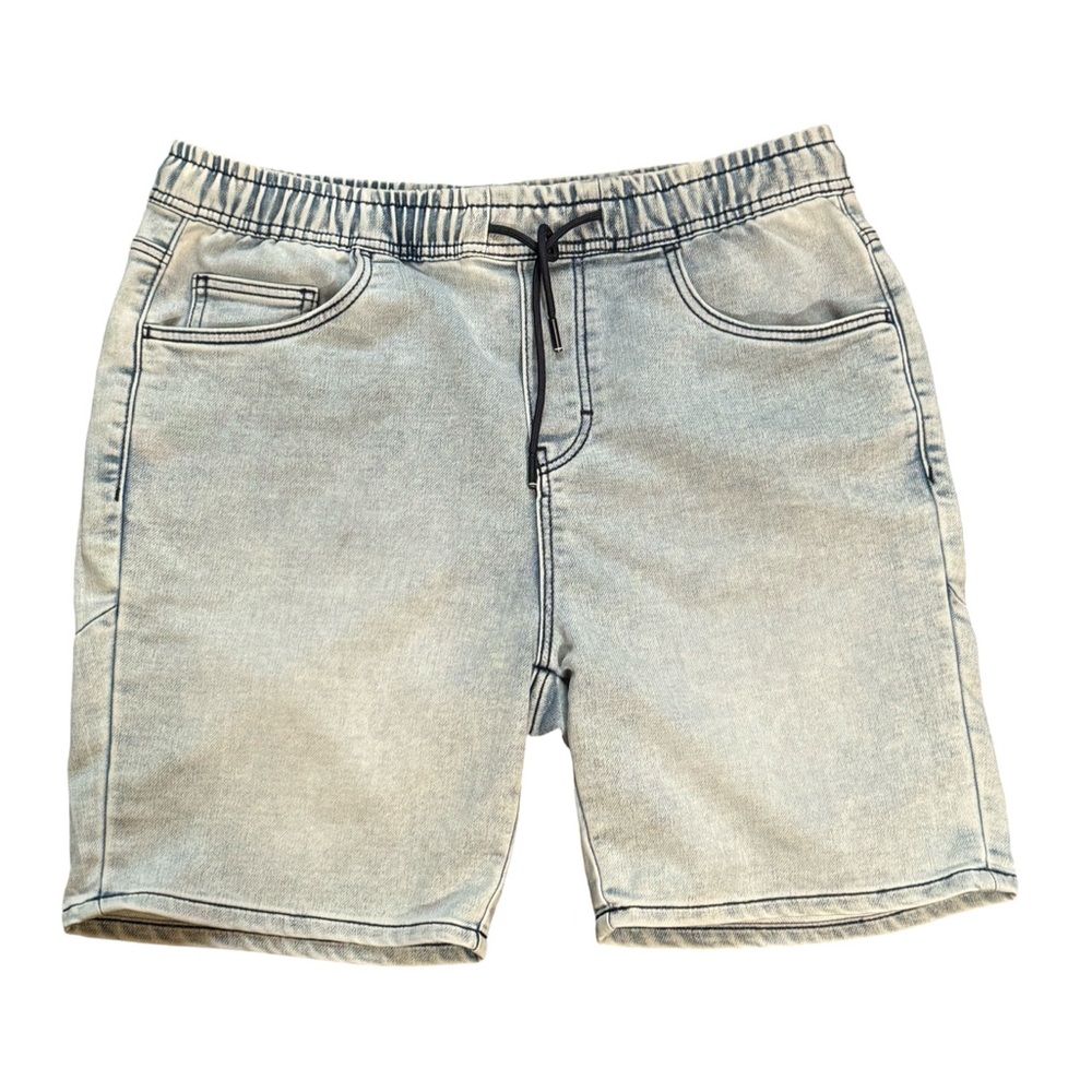 Zara Denim Boys Shorts. Elastic Waist. Size XL